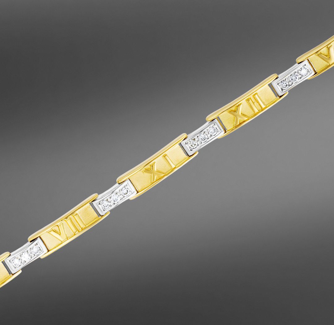 продажа Золотой браслет с бриллиантами 0.67Ct в салоне «Emporium Gold»