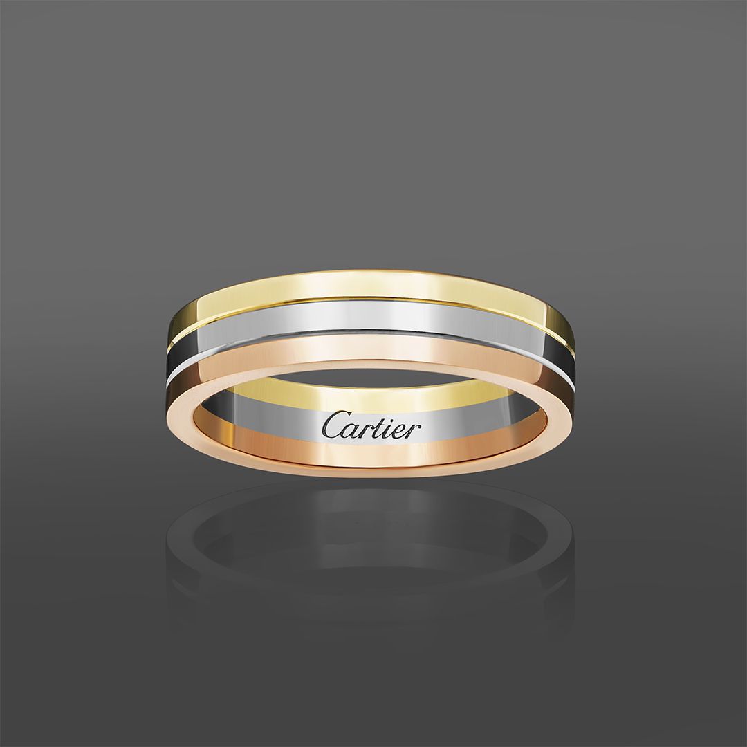 продажа Комбинированное кольцо Cartier Trinity в салоне «Emporium Gold»