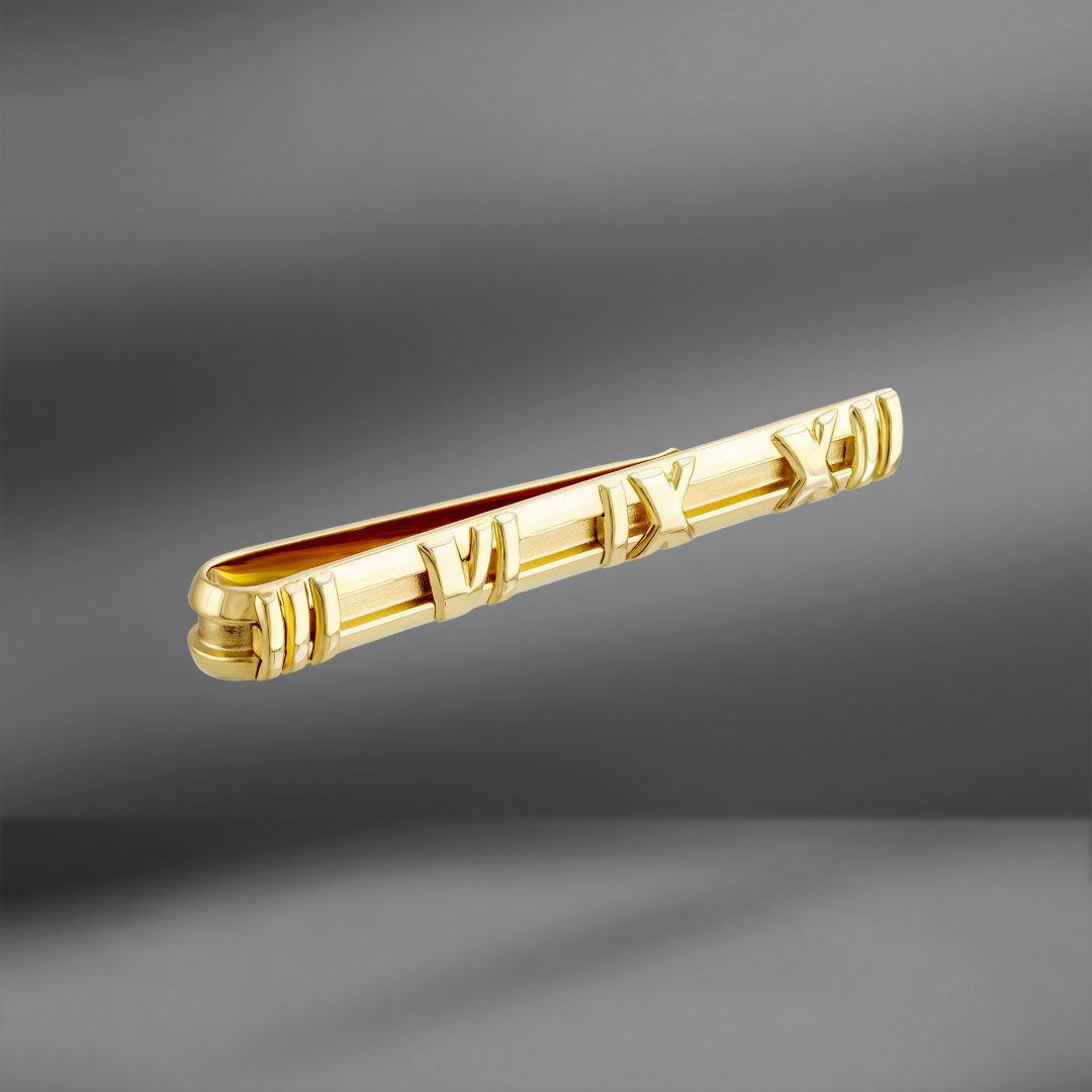 продажа Золотой зажим для галстука Tiffany&Co. Atlas в салоне «Emporium Gold»