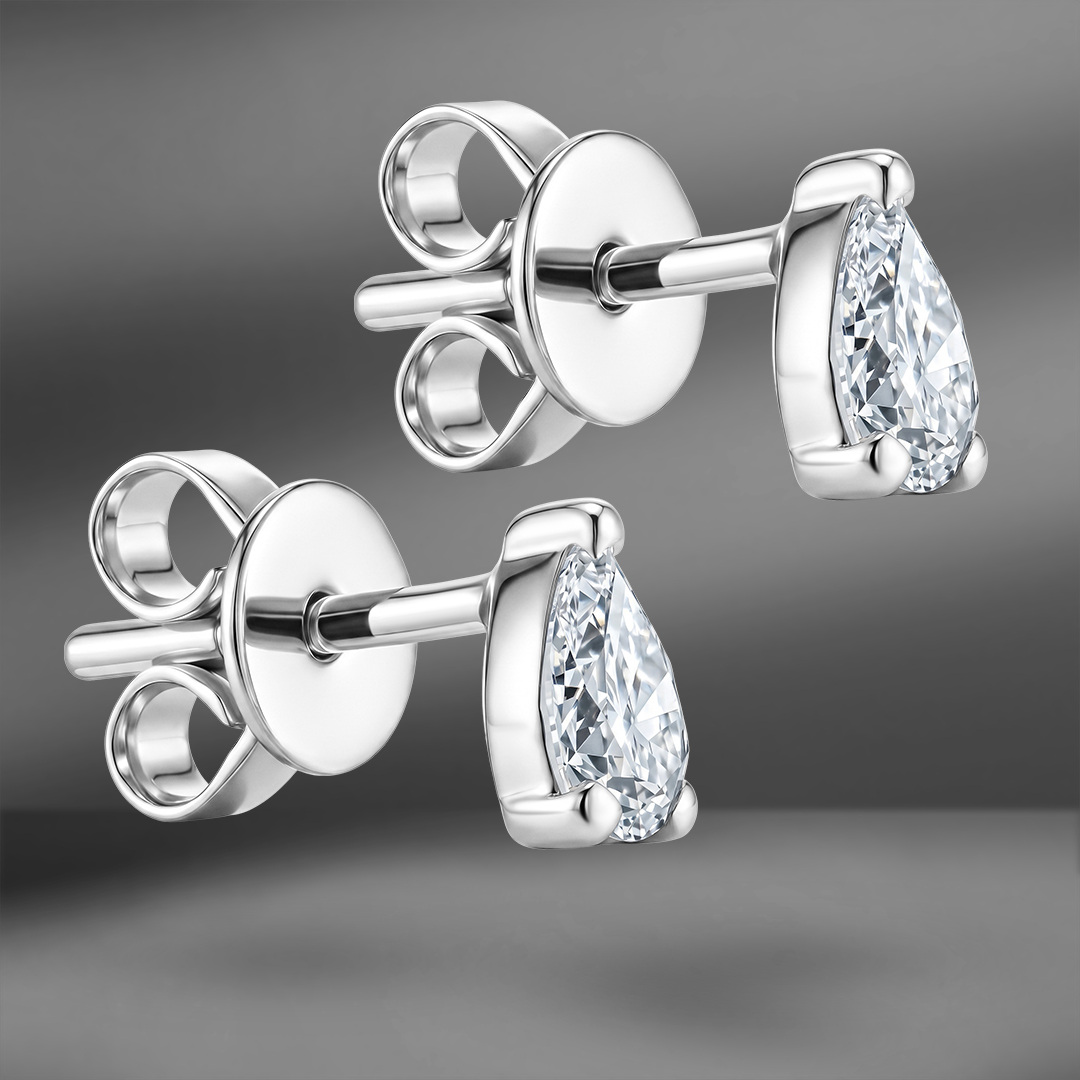 продажа Пусеты из белого золота Emporium Gold с бриллиантами 0.43 Ct в салоне «Emporium Gold»
