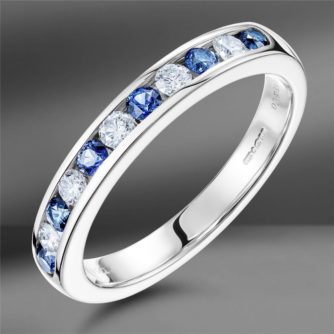 Обручальное кольцо Tiffany & Co. Half Eternity