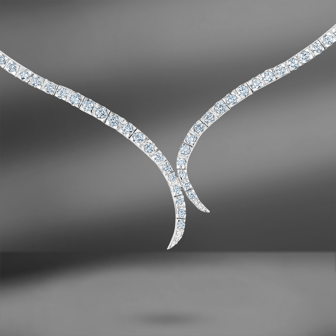 продажа Золотое колье Emporium Gold с бриллиантами 3.22 Ct в салоне «Emporium Gold»