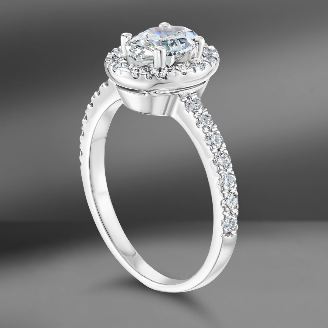 продажа Золотое кольцо с бриллиантами 1.56 Ct в салоне «Emporium Gold»