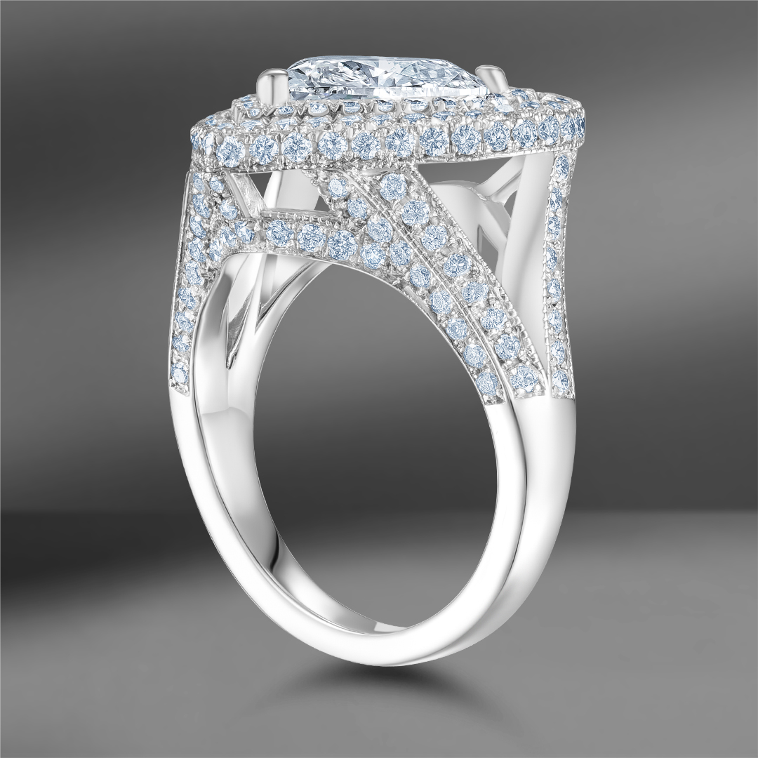 продажа Золотое кольцо Emporium Gold с бриллиантами 2.60 Ct в салоне «Emporium Gold»