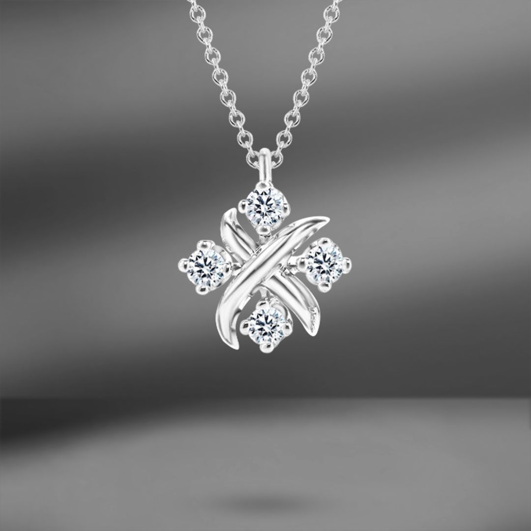 Колье из платины Tiffany&Co. Schlumberger Lynn