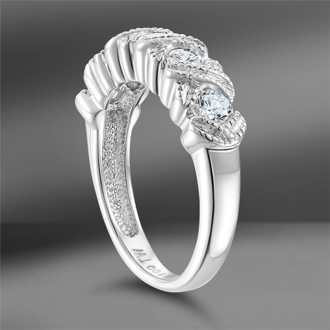 продажа Золотое кольцо track с бриллиантами 1.00 Ct в салоне «Emporium Gold»