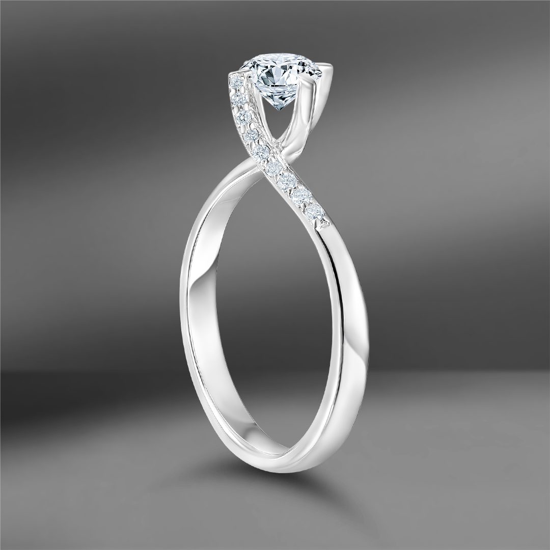 продажа Золотое кольцо с бриллиантами 0.60 Ct GIA в салоне «Emporium Gold»