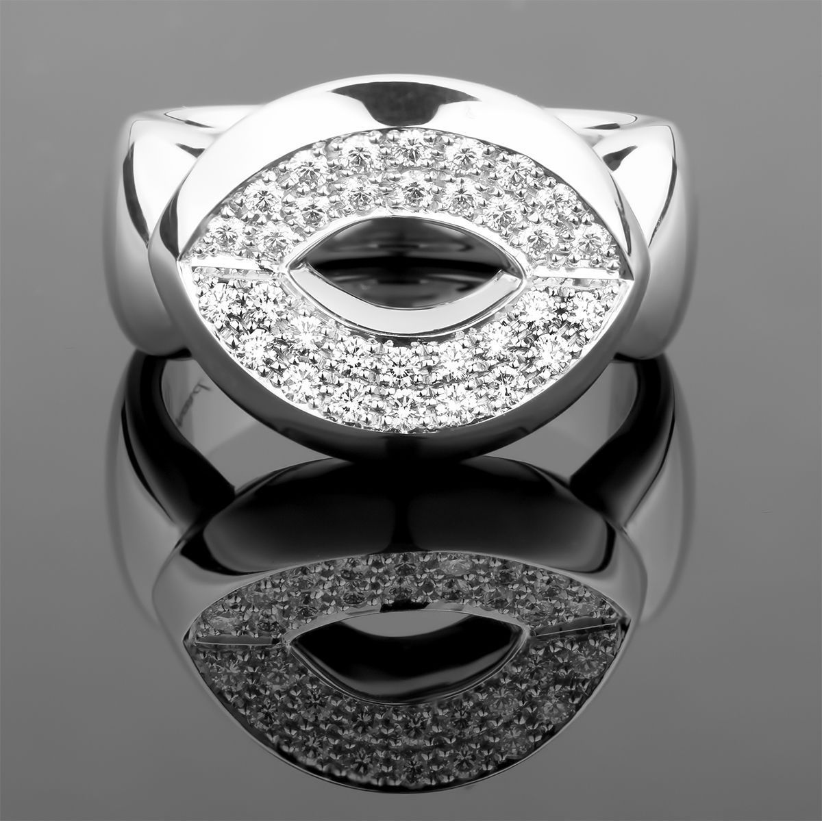 Золотое кольцо с бриллиантами Chopard Les Chaines