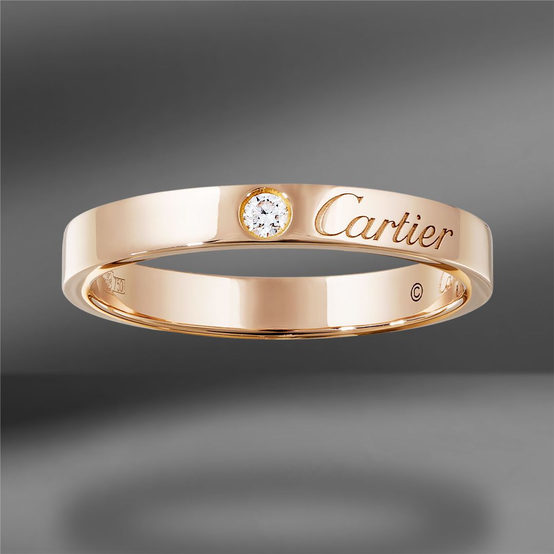 продажа Золотое кольцо Cartier C de Cartier 16.24 (Eu51 ) в салоне «Emporium Gold»