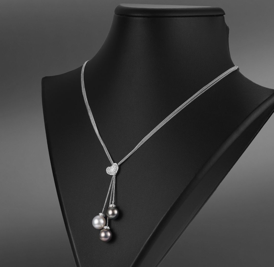 продажа Золотое колье Schoeffel с жемчугом и бриллиантами в салоне «Emporium Gold»