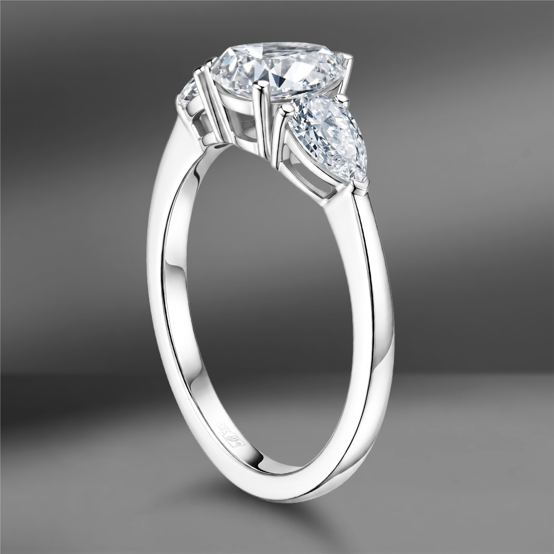 продажа Золотое кольцо с бриллиантами 1.67 Ct (Eu 55) в салоне «Emporium Gold»