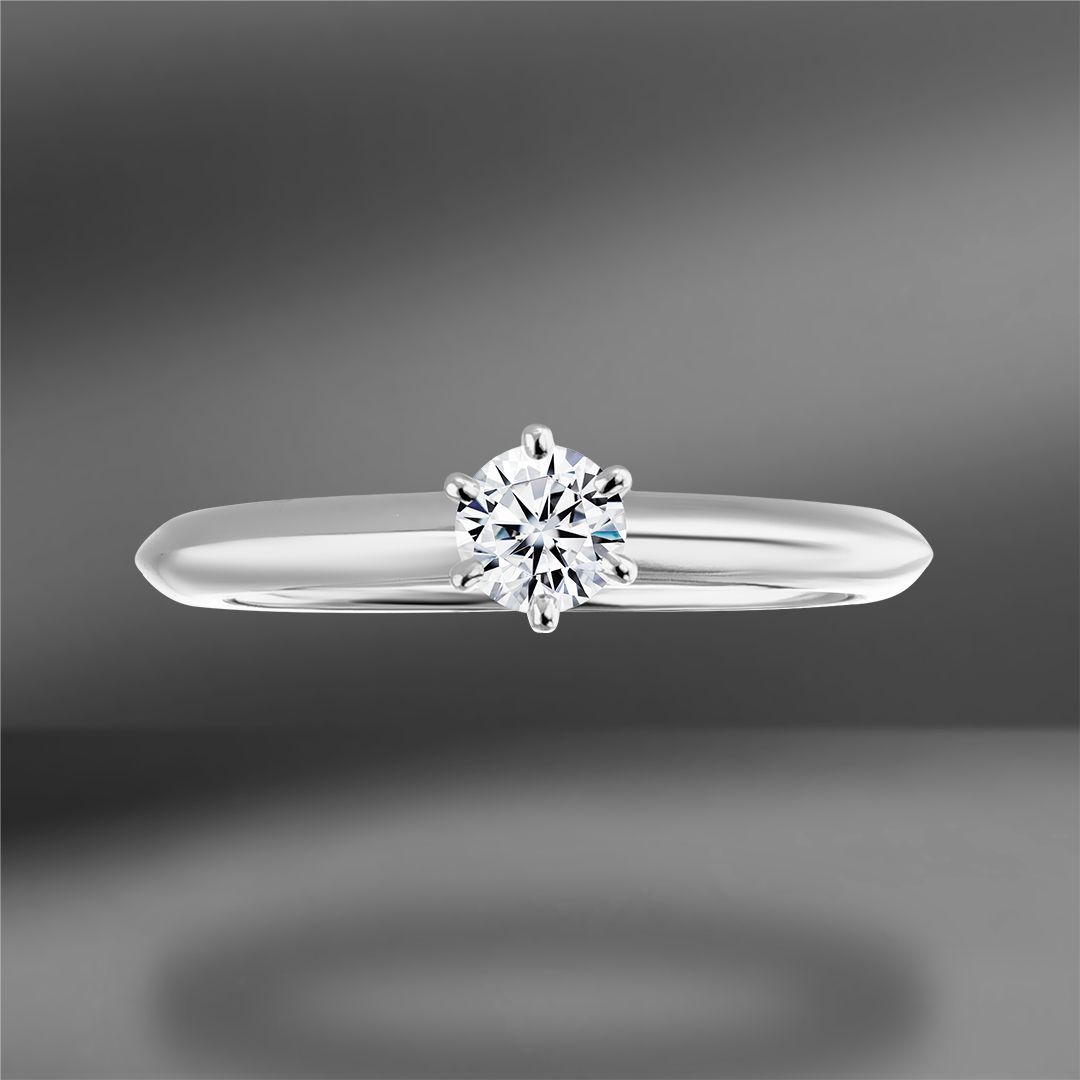 продажа Помолвочное кольцо Tiffany&Co с бриллиантом 0.18Ct в салоне «Emporium Gold»