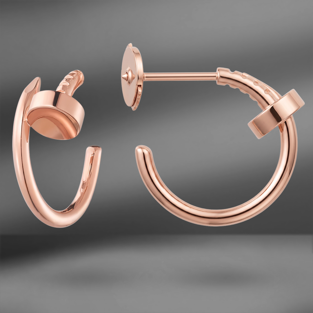 продажа Серьги из розового золота Cartier Juste un Clou Small в салоне «Emporium Gold»