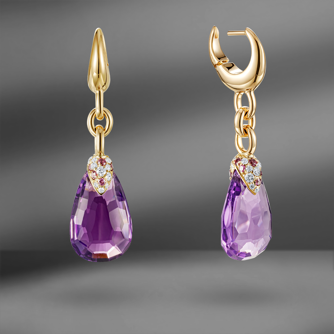 продажа Золотые серьги Pomellato Pin Up в салоне «Emporium Gold»