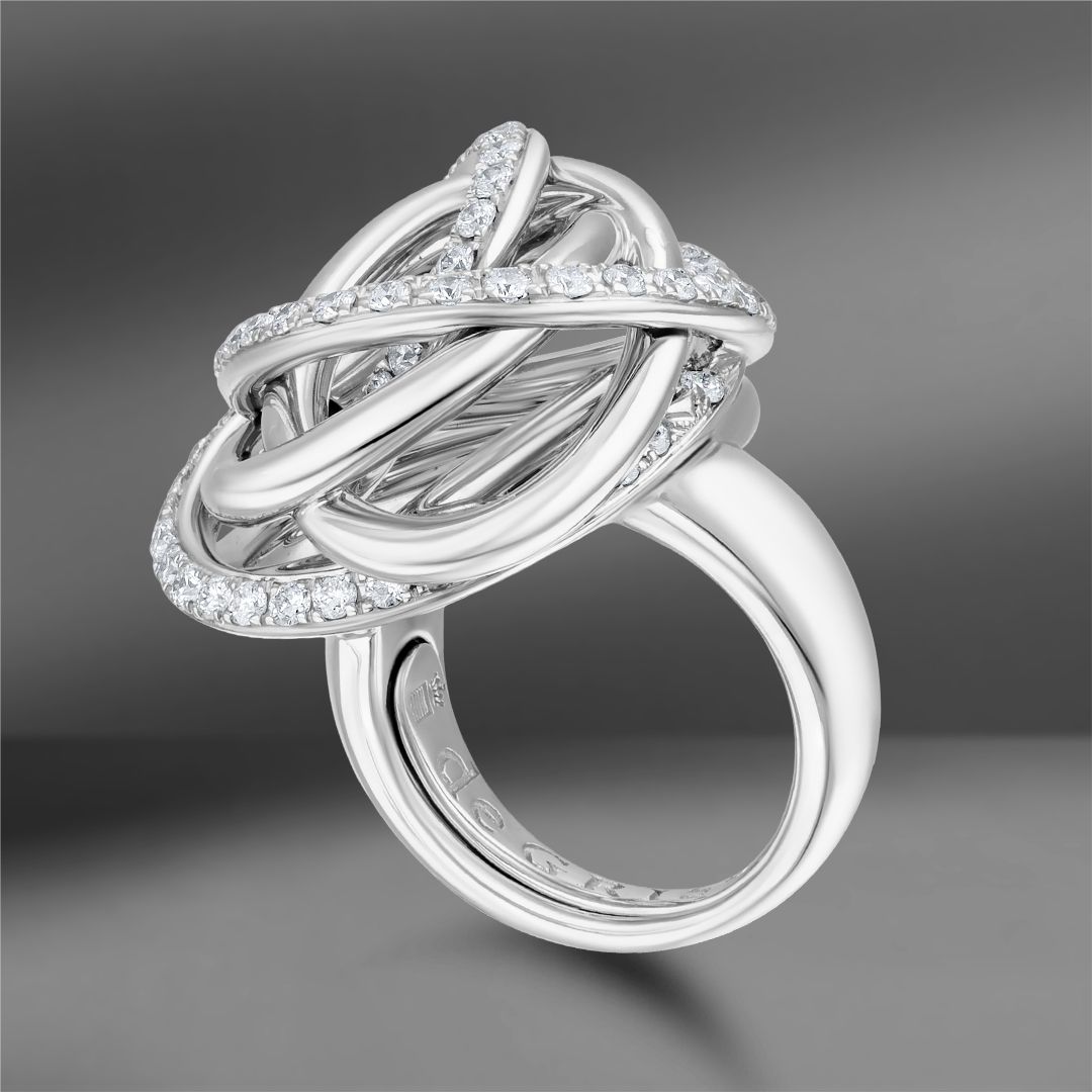 продажа Золотое кольцо с бриллиантами de Grisogono Matassa в салоне «Emporium Gold»