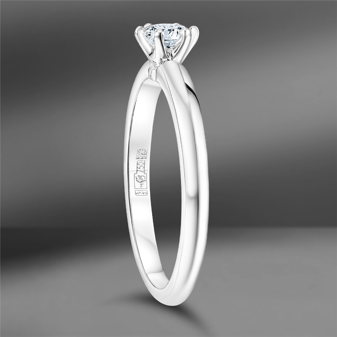 продажа Золотое кольцо с бриллиантом 0.25 Ct (Eu 53) в салоне «Emporium Gold»