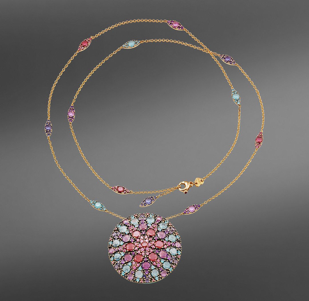 продажа Золотая подвеска Pasquale Bruni Mandala 50 мм в салоне «Emporium Gold»
