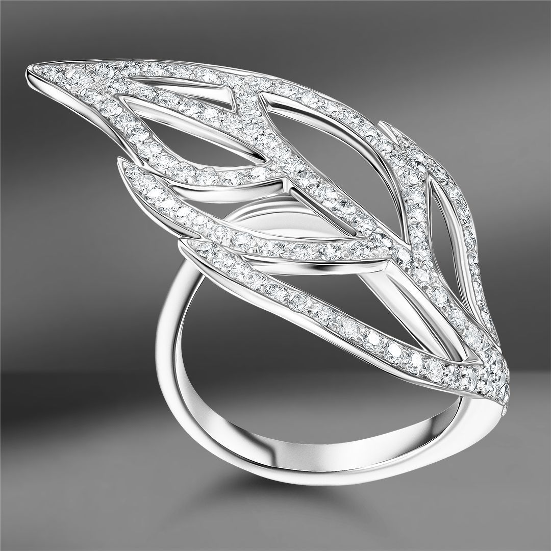 продажа Золотое кольцо Luca Carati с бриллиантами 1.80 Ct в салоне «Emporium Gold»