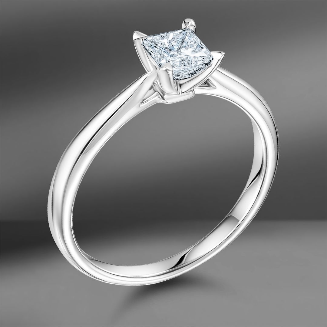 продажа Золотое кольцо La Vivion с бриллиантом 0.40 Ct в салоне «Emporium Gold»