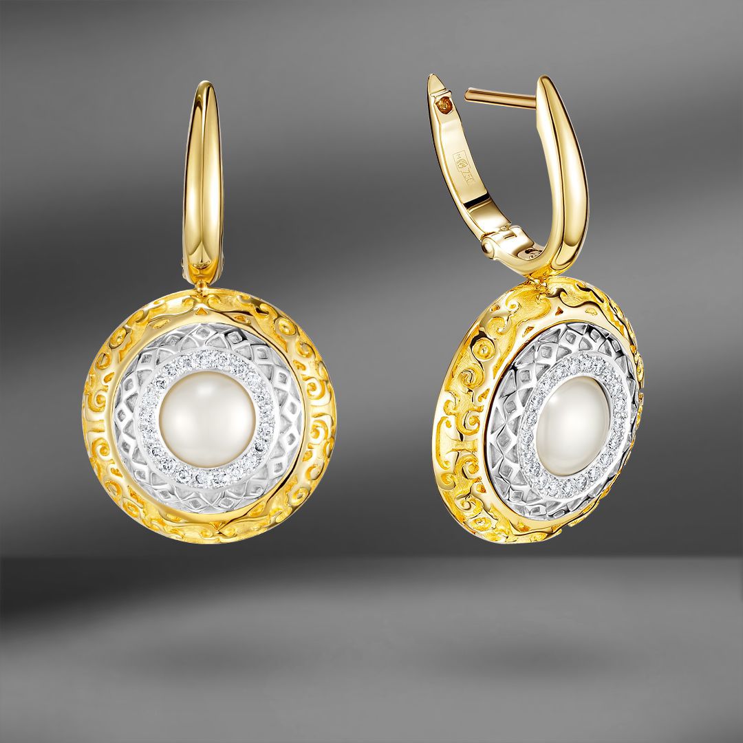 продажа Золотые серьги Carrera y Carrera Musica-Alegrias в салоне «Emporium Gold»