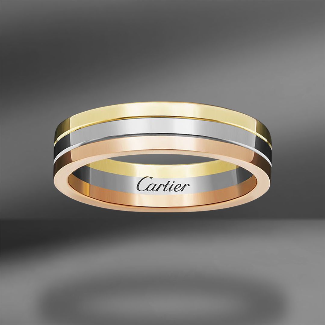 продажа Золотое кольцо Cartier Trinity 19.43 (Eu 61 ) в салоне «Emporium Gold»
