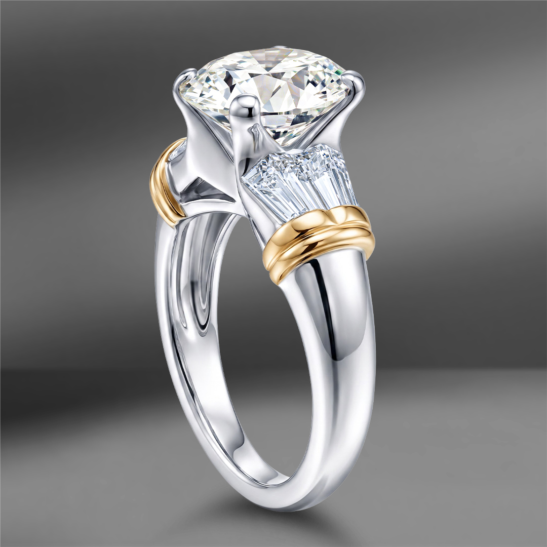 продажа Золотое кольцо Еmроrium Gold с бриллиантом 4.07 Ct в салоне «Emporium Gold»