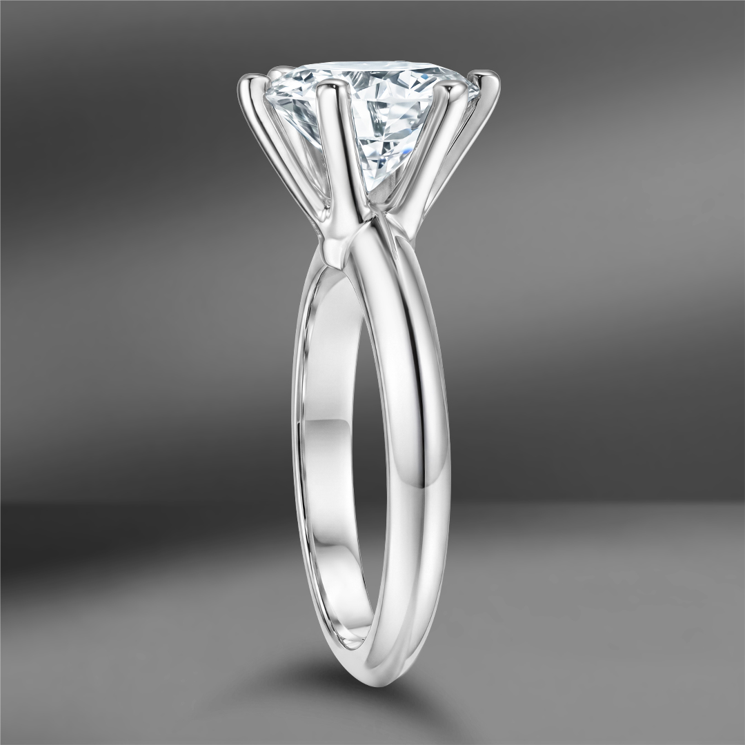 продажа Золотое кольцо с бриллиантом 2.85 Ct в салоне «Emporium Gold»