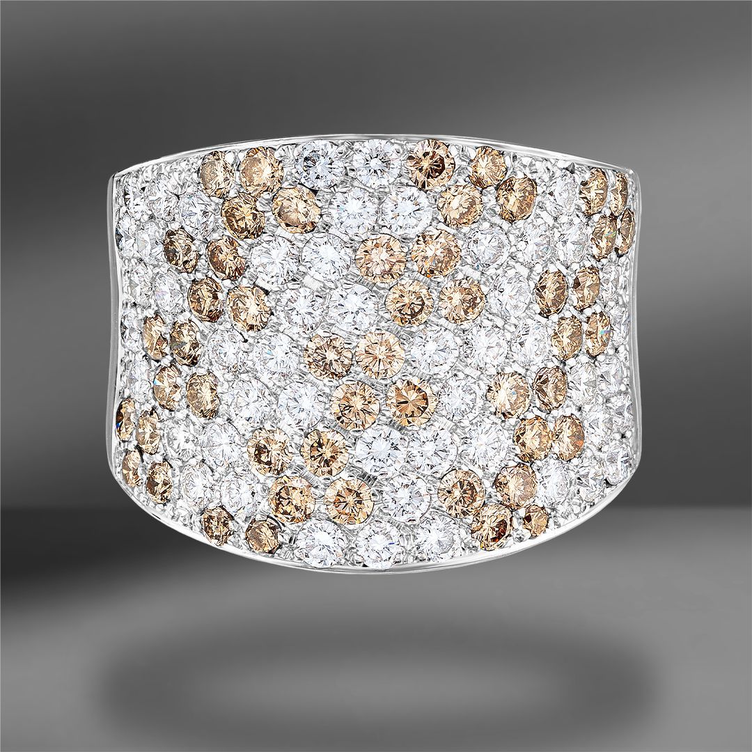 продажа Золотое кольцо с бриллиантами 2,81 Ct в салоне «Emporium Gold»
