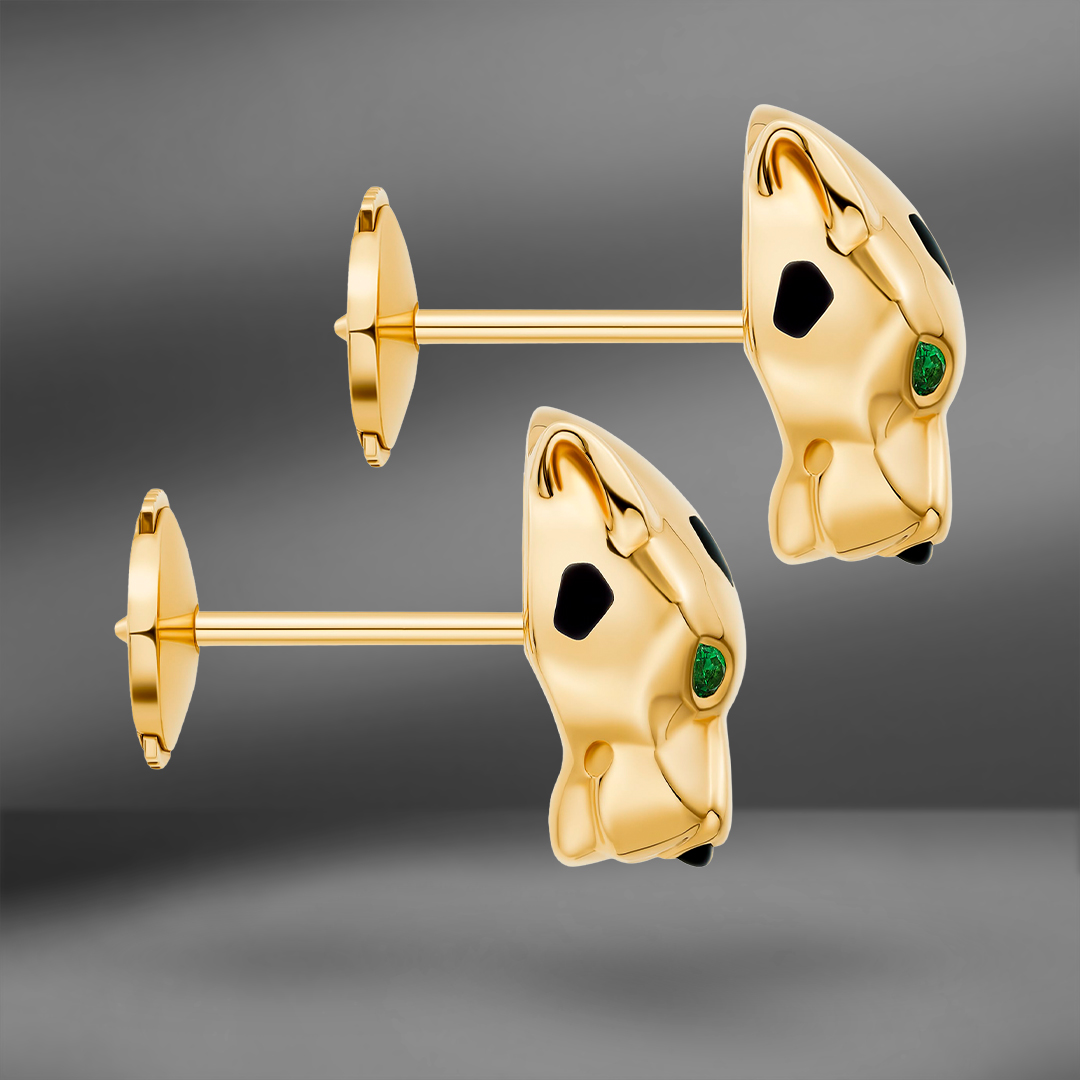 продажа Золотые серьги Cartier Panthere Stud в салоне «Emporium Gold»