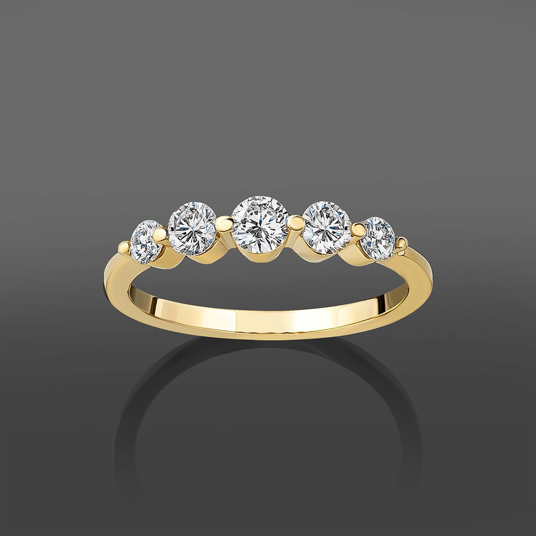 продажа Золотое кольцо Mauro Conti с бриллиантами 0.49Ct в салоне «Emporium Gold»