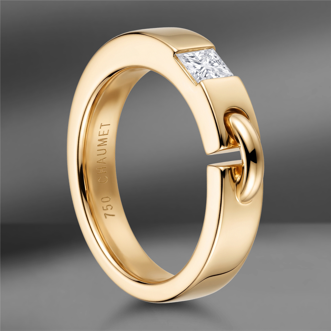 продажа Золотое кольцо Chaumet Liens с бриллиантом 0.28 Ct в салоне «Emporium Gold»