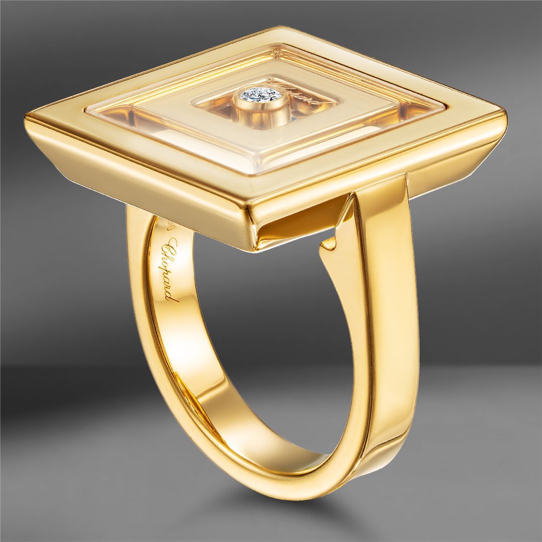 продажа Золотое кольцо Chopard Happy Spirit (Еu 54) в салоне «Emporium Gold»
