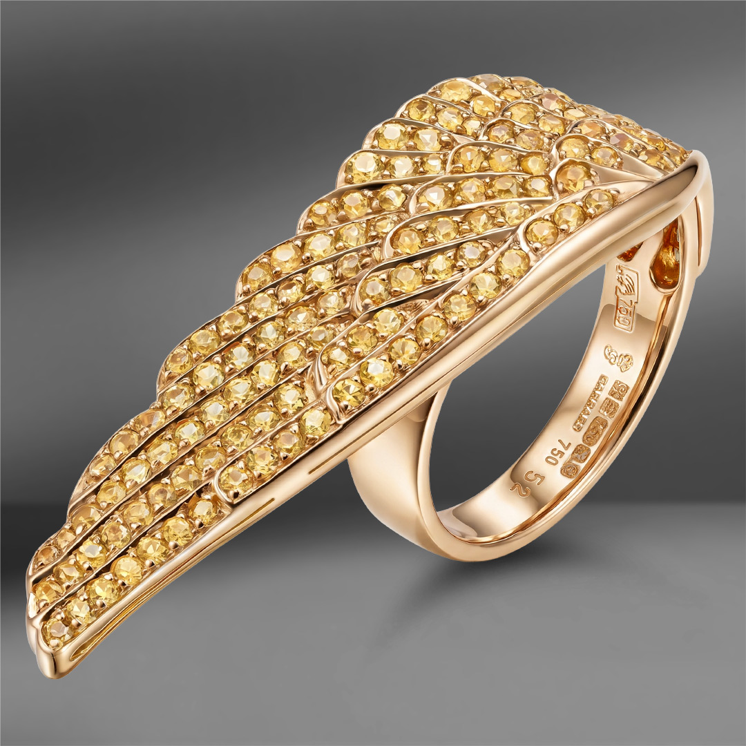 продажа Золотое кольцо Garrard Angel Wing в салоне «Emporium Gold»