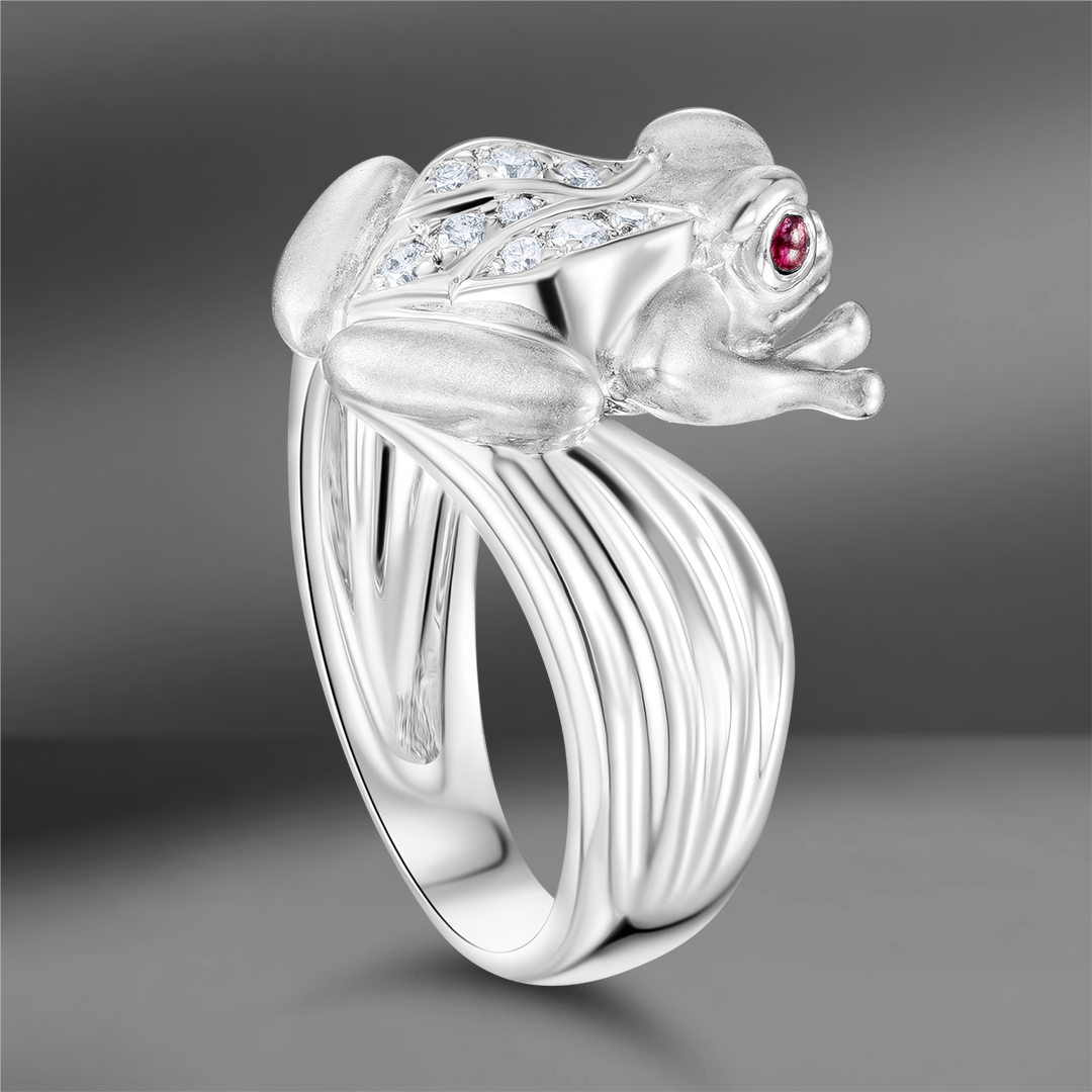 продажа Золотое кольцо Carrera Y Carrera Frog в салоне «Emporium Gold»