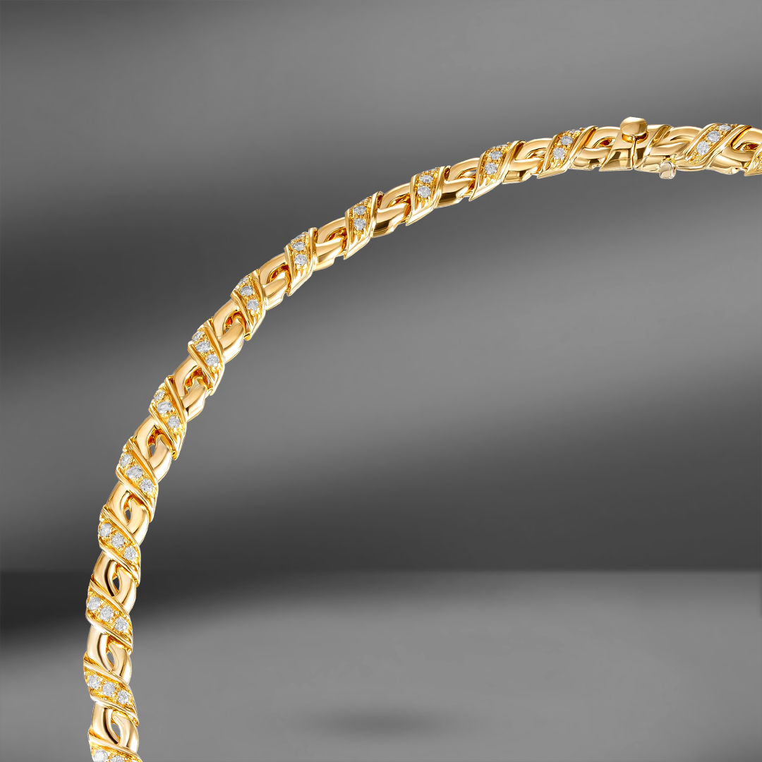 продажа Золотое колье Chaumet с бриллиантами 2.21 Ct в салоне «Emporium Gold»