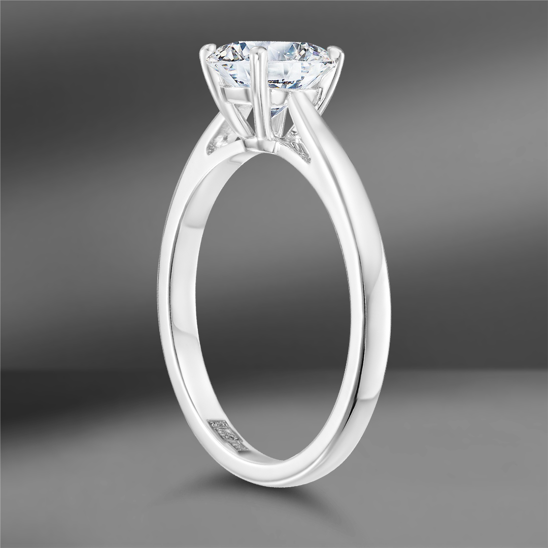 продажа Золотое кольцо с бриллиантом 1.30 Ct (Eu 53) в салоне «Emporium Gold»