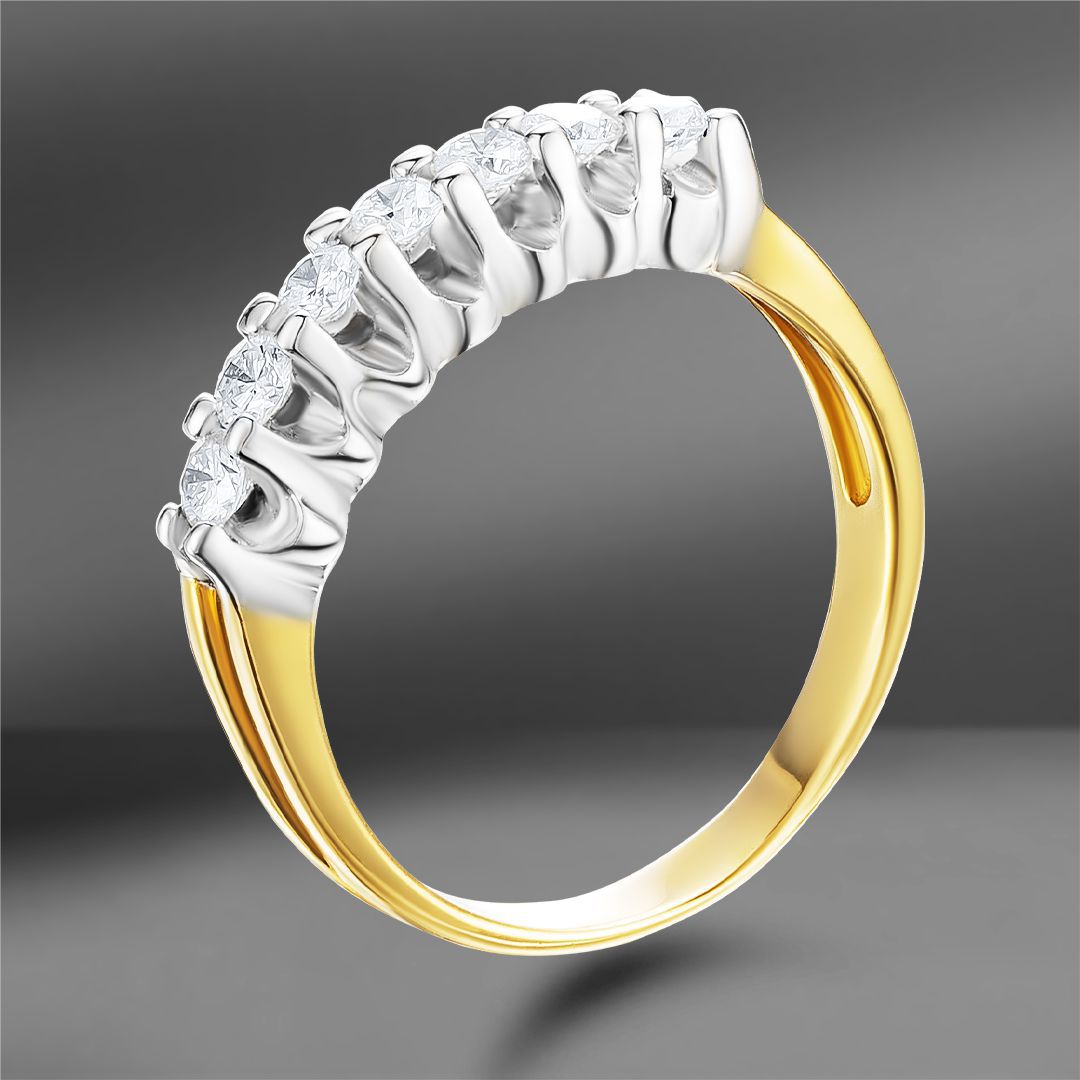 продажа Золотое кольцо с бриллиантами 0.44 Ct в салоне «Emporium Gold»