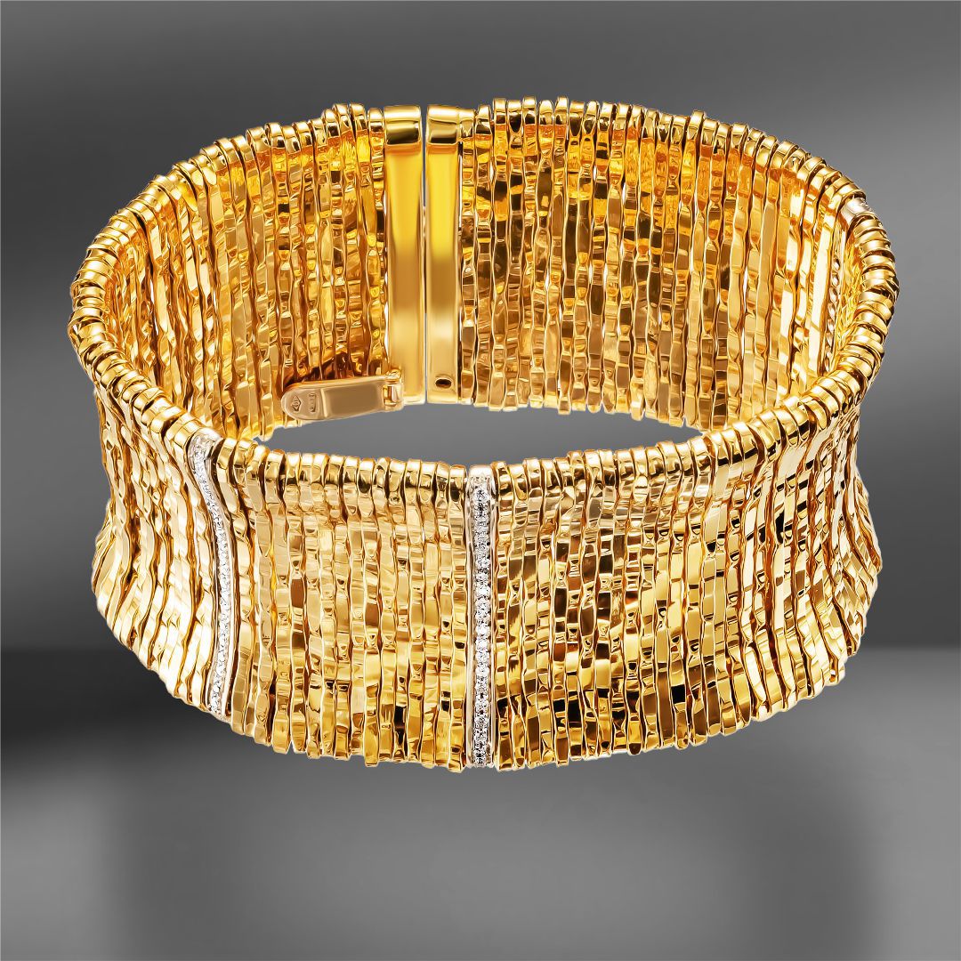 продажа Золотой браслет с бриллиантами 0.63 Ct в салоне «Emporium Gold»