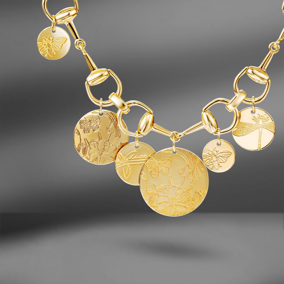 продажа Золотое колье Gucci Horsebit в салоне «Emporium Gold»