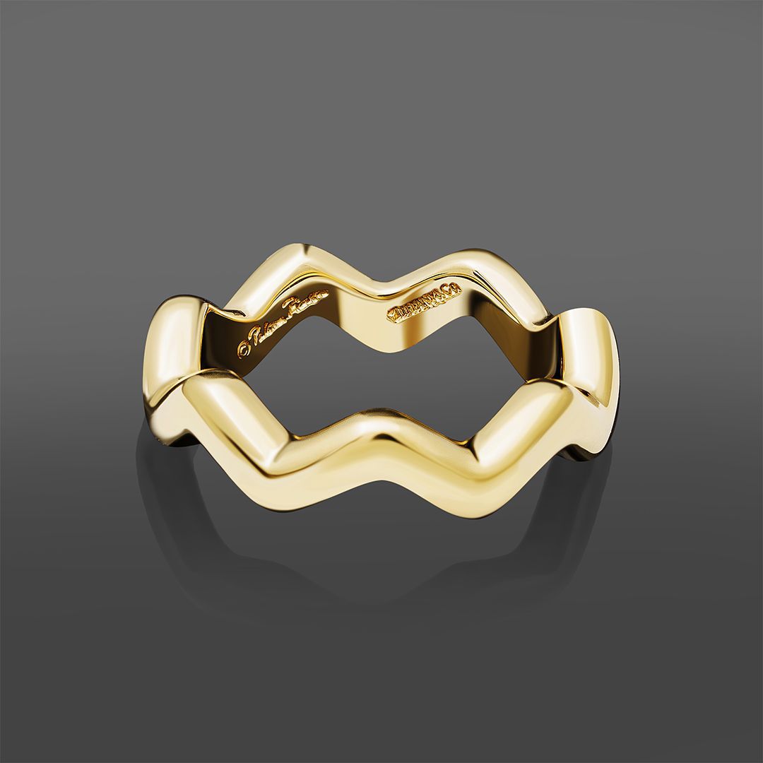 продажа Золотое кольцо Tiffany&Co. Paloma Picasso Zig Zag в салоне «Emporium Gold»