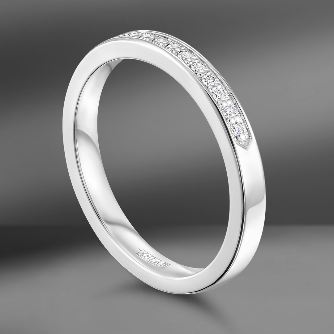 продажа Золотое кольцо track с бриллиантами 0.10 Ct в салоне «Emporium Gold»