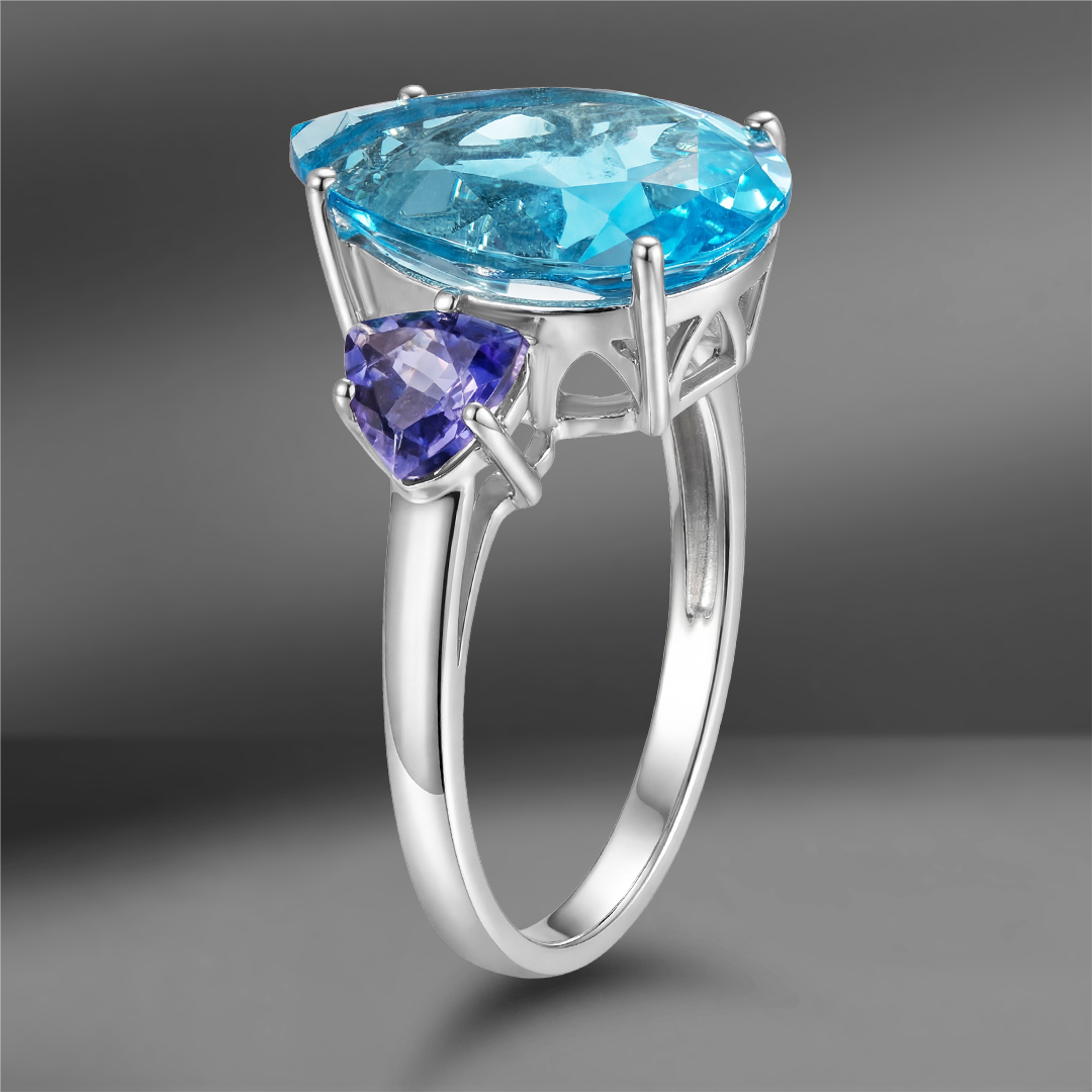 продажа Золотое кольцо Emporium Gold с топазом 5.68 Ct в салоне «Emporium Gold»