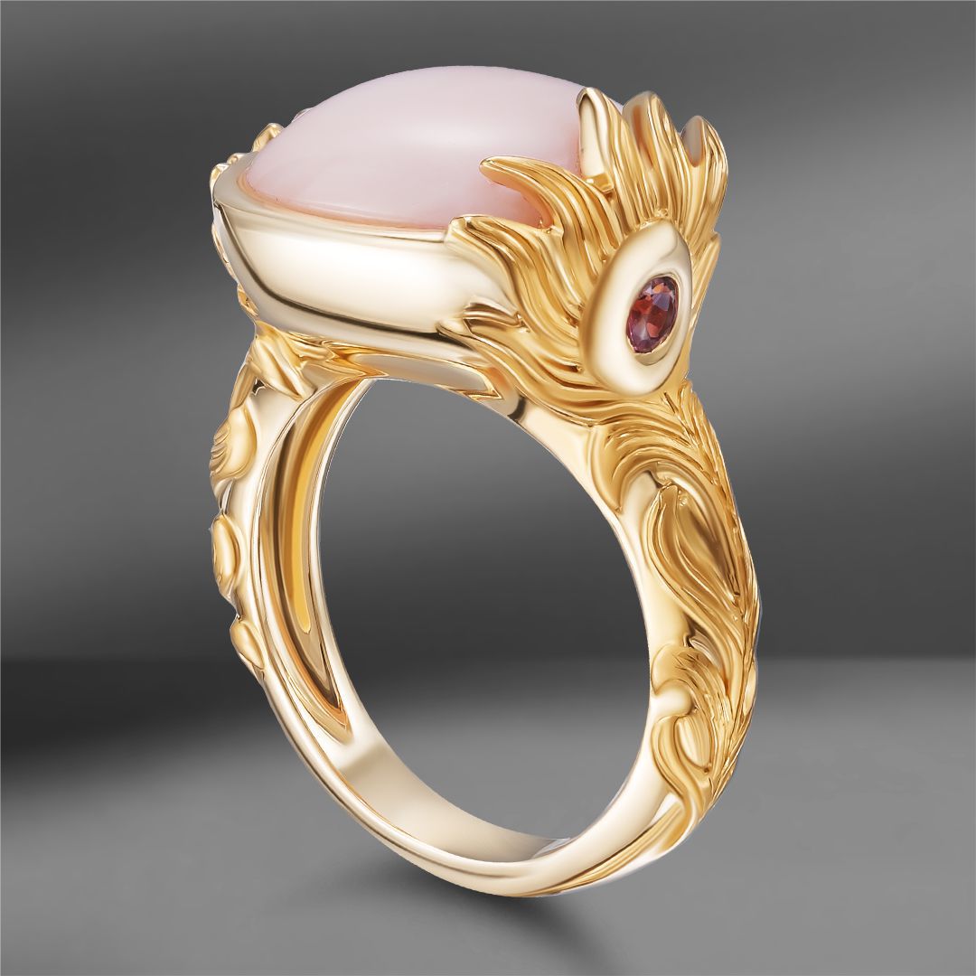 продажа Золотое кольцо с опалом Carrera Y Carrera Peacock в салоне «Emporium Gold»