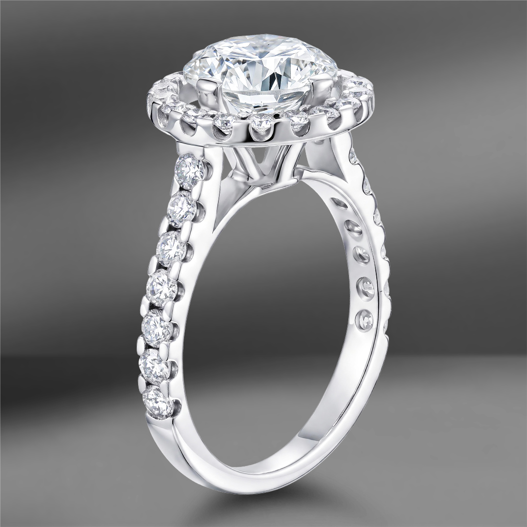 продажа Золотое кольцо Emporium Gold с бриллиантами 3.08 Ct в салоне «Emporium Gold»