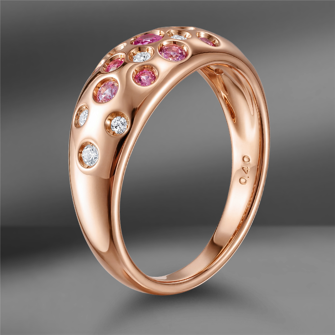 продажа Золотое кольцо Maximillian с сапфирами в салоне «Emporium Gold»