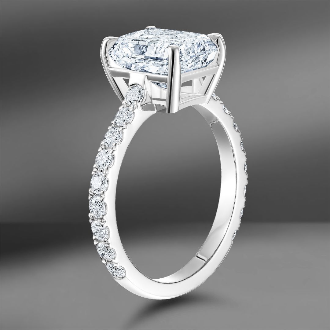 продажа Золотое кольцо с бриллиантами 3.54 Ct в салоне «Emporium Gold»