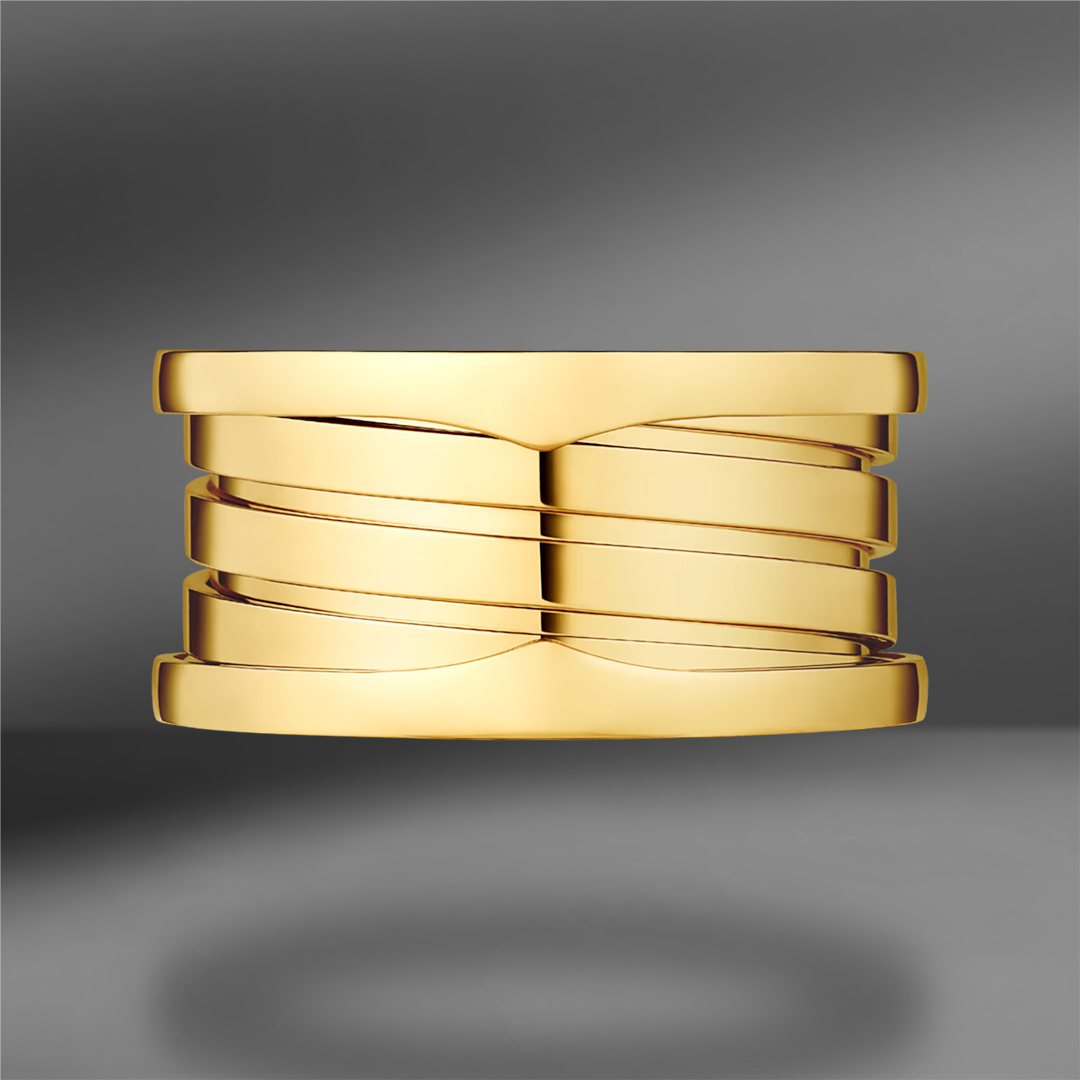 продажа Кольцо из желтого золота Bvlgari B.Zero1 four-band в салоне «Emporium Gold»