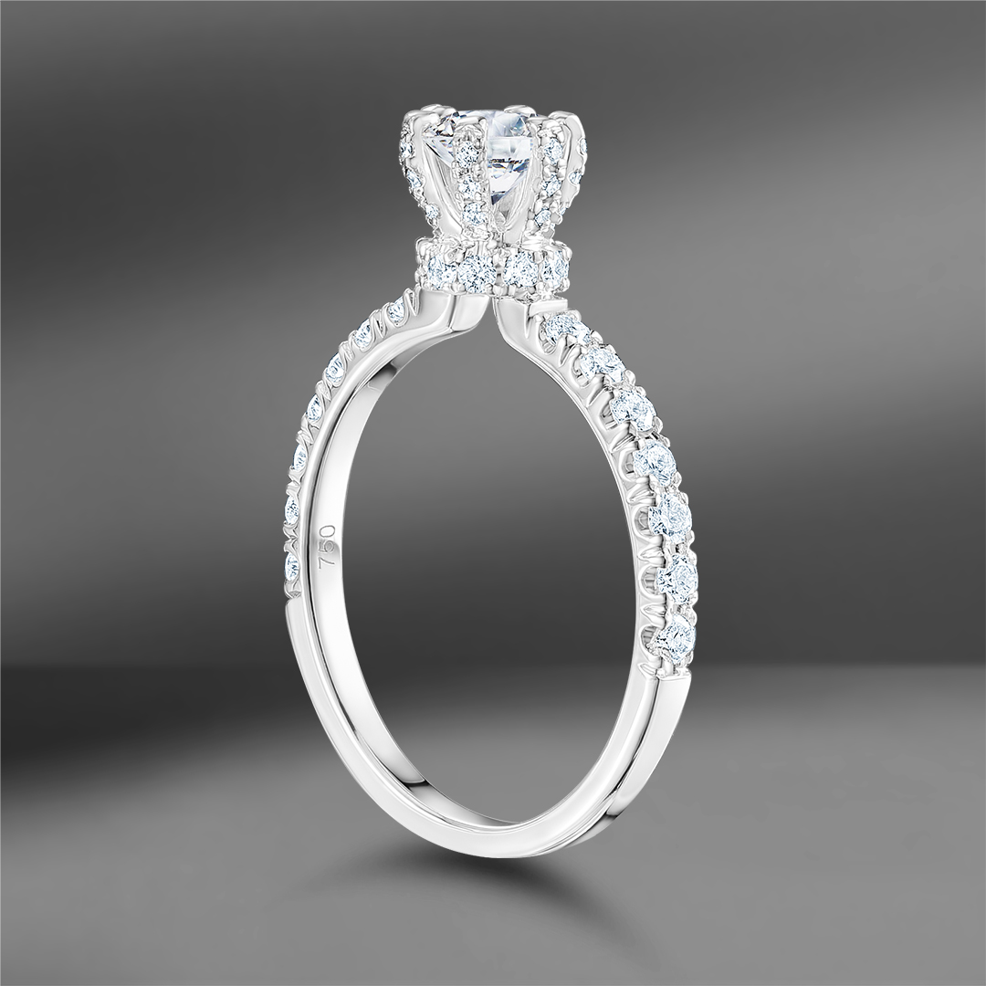 продажа Золотое кольцо с бриллиантами 0.92 Ct в салоне «Emporium Gold»