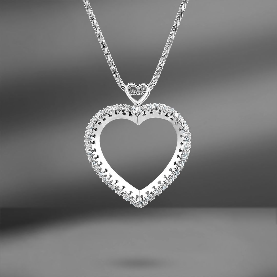 Золотая подвеска Damiani коллекции Heart