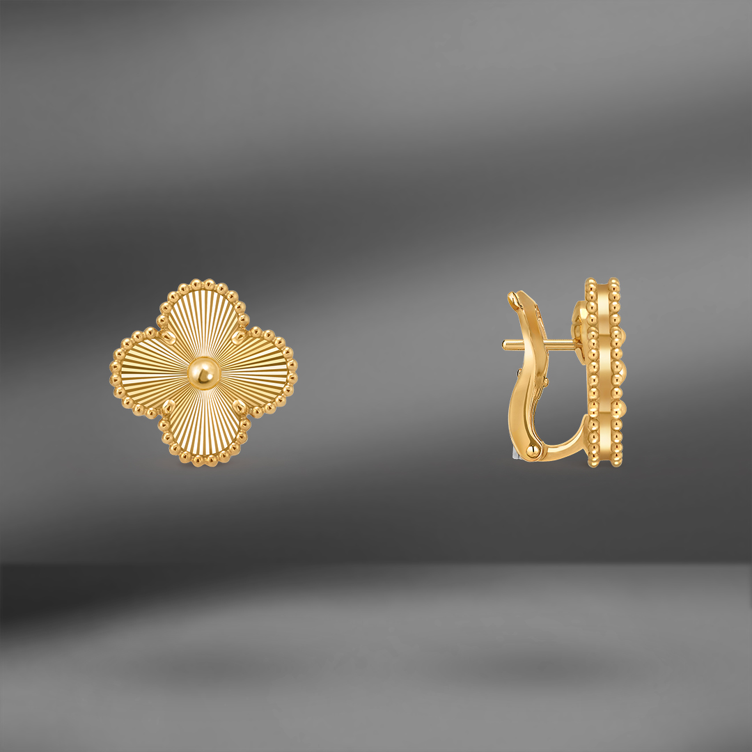 продажа Серьги из желтого золота Van Cleef & Arpels в салоне «Emporium Gold»